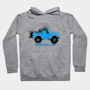 Bronco Blue Hoodie